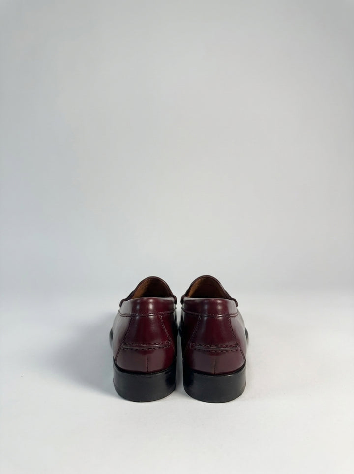 Weejuns Anniversary Penny Mocassini<BR/>Pelle color vino 