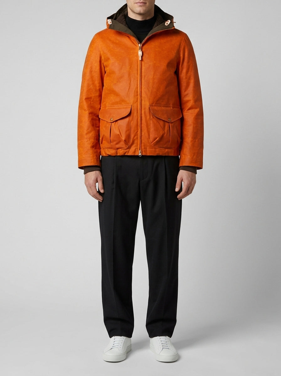 Giubbotto Field Coat  Orange 