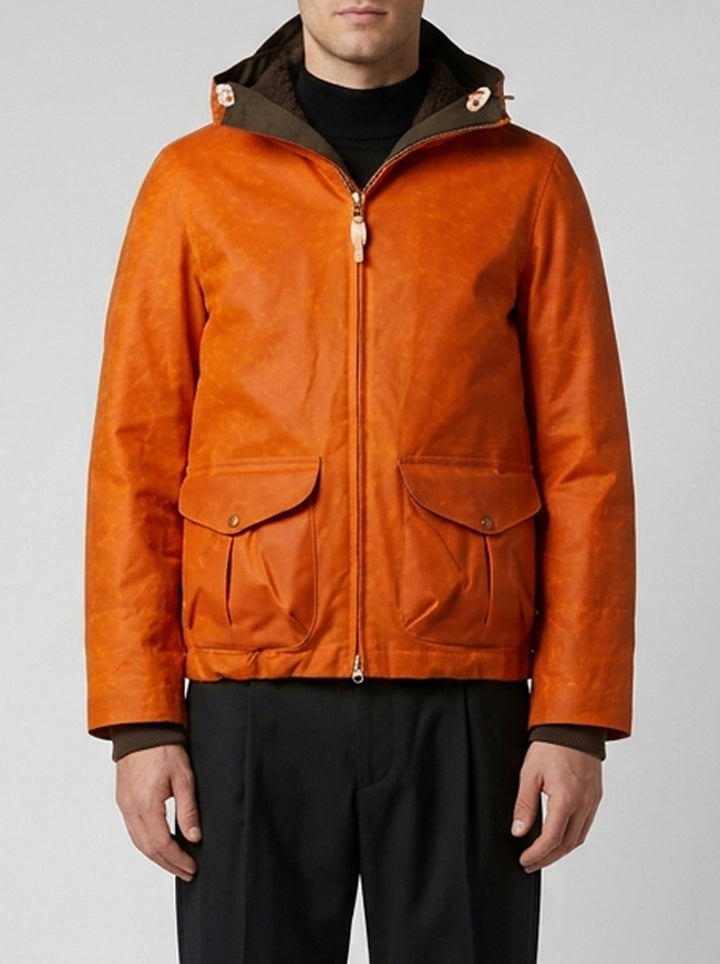 Giubbotto Field Coat  Orange 