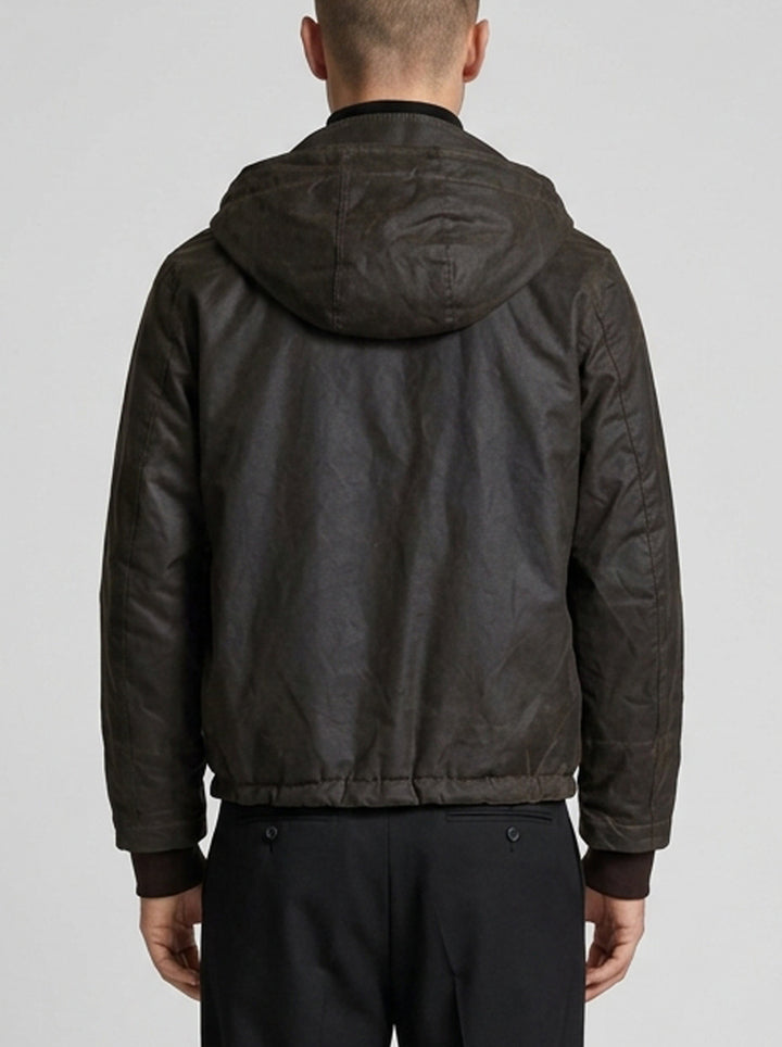 Giubbotto Field Coat dark choccolate 