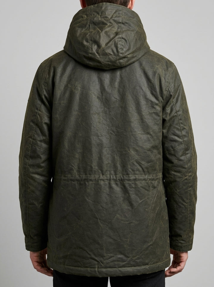 Teddy Lined Weekender Coat verde 
