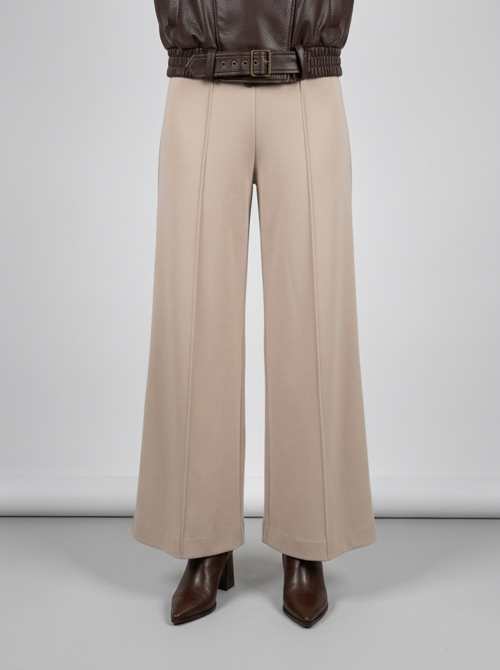 Pantaloni color ghiaccio in jersey 