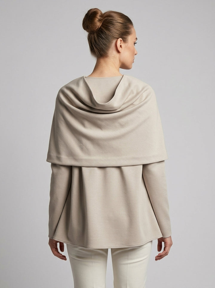 Blusa Meimei Grigio Perla 