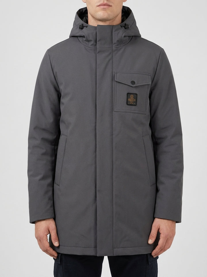 GIUBBOTTO LONG SPEED JACKET GRIGIO<BR/> 