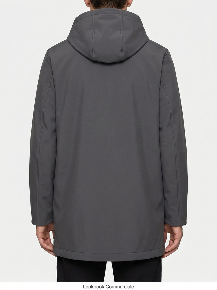 GIUBBOTTO LONG SPEED JACKET GRIGIO<BR/> 