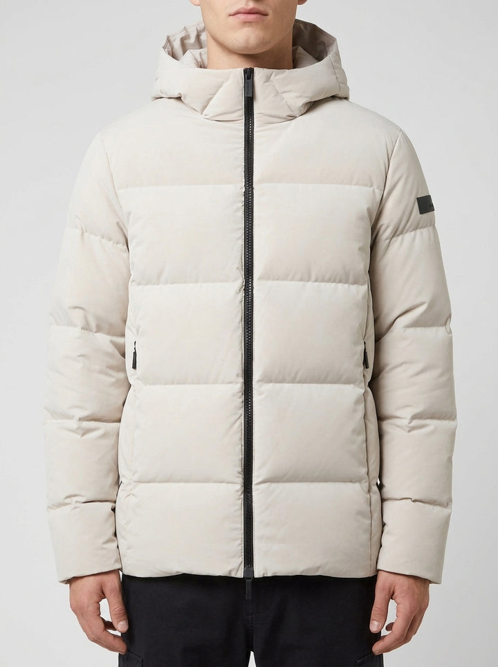 Superrduck! Tubic 14 Hood Zip Jkt panna<BR/> 