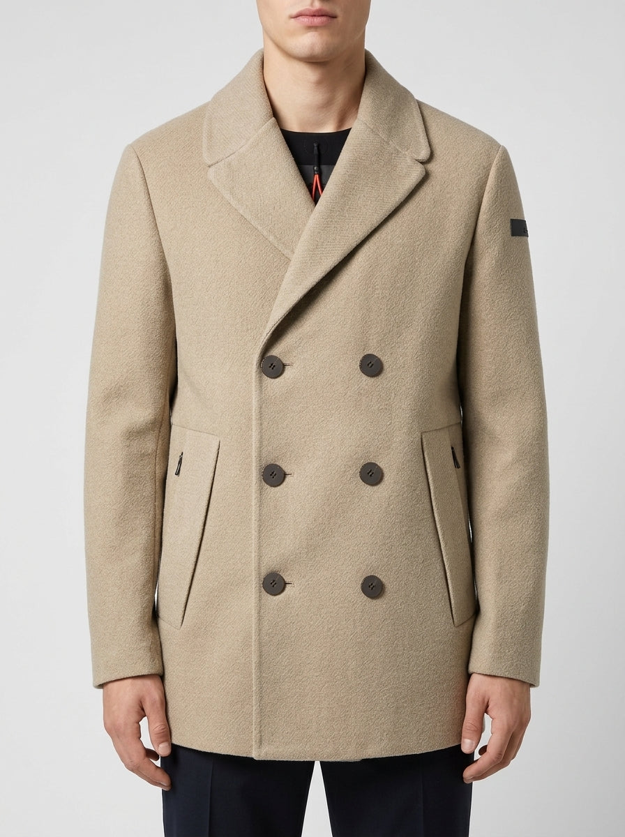 World Shell Peacot Jkt beige<BR/> 