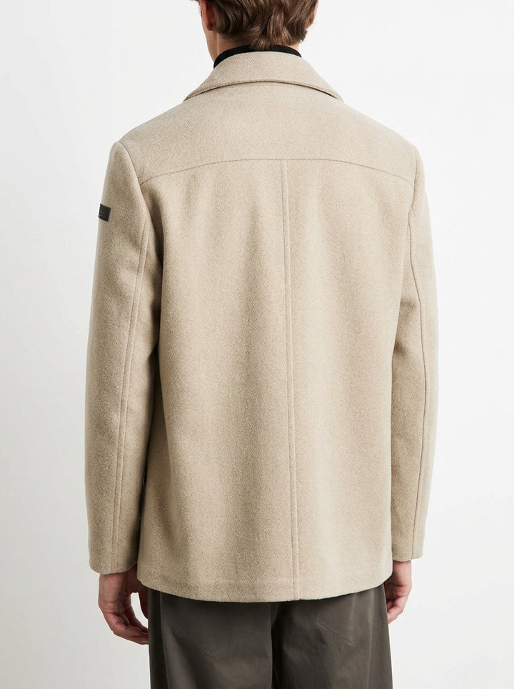 World Shell Peacot Jkt beige<BR/> 