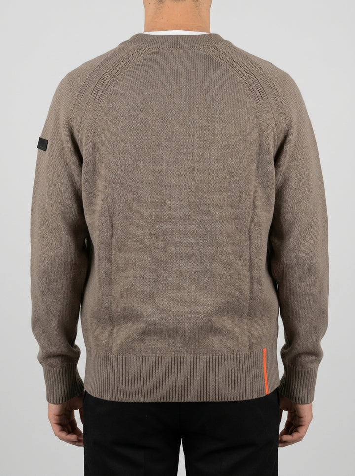 Wool Cash 7 Cardigan Knit<BR/> 