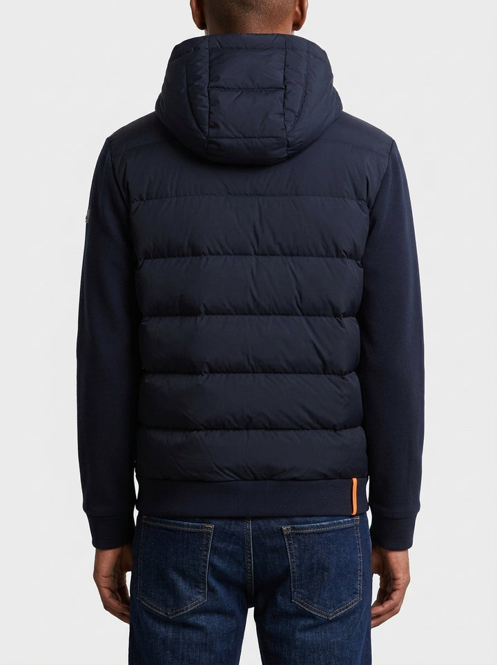 Harrd Hybrid Duck Hood Fleece blu 
