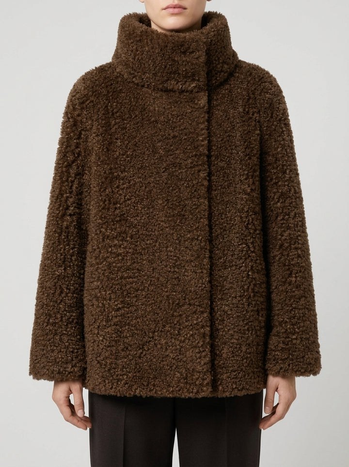 Lamb Hybrid Hood Wom Jkt moro 