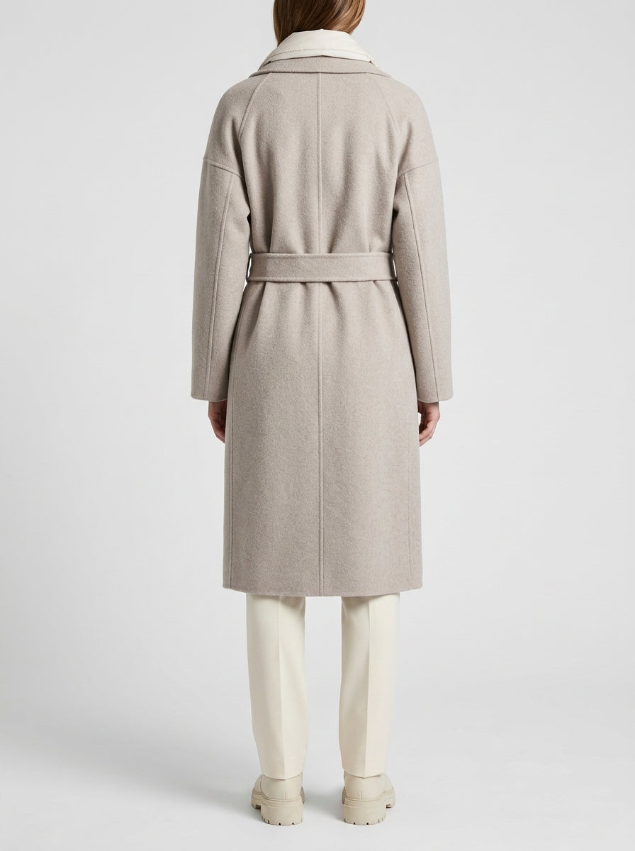 Big Duck Over Coat Wom Jkt panna 