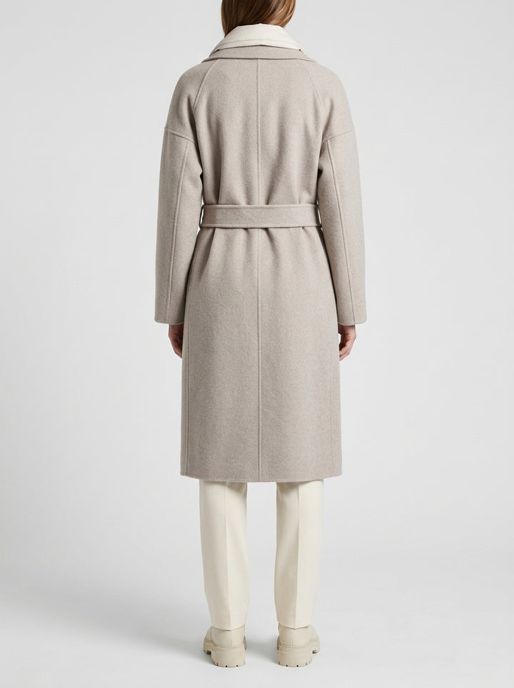 Big Duck Over Coat Wom Jkt panna 