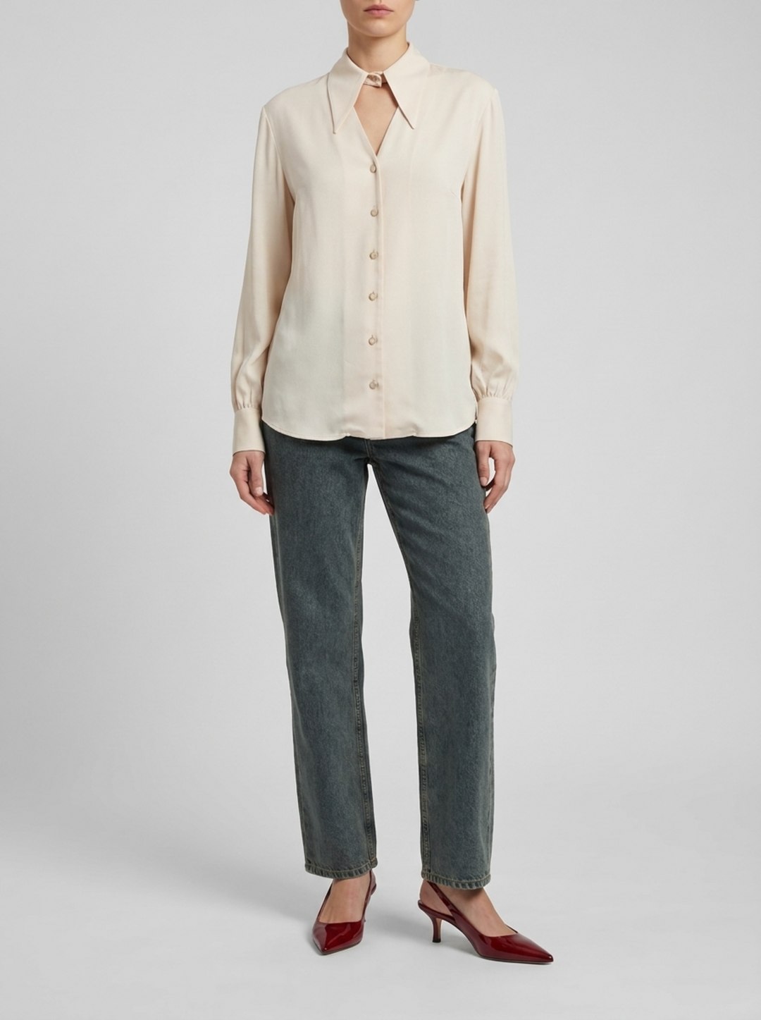 Camicia panna 