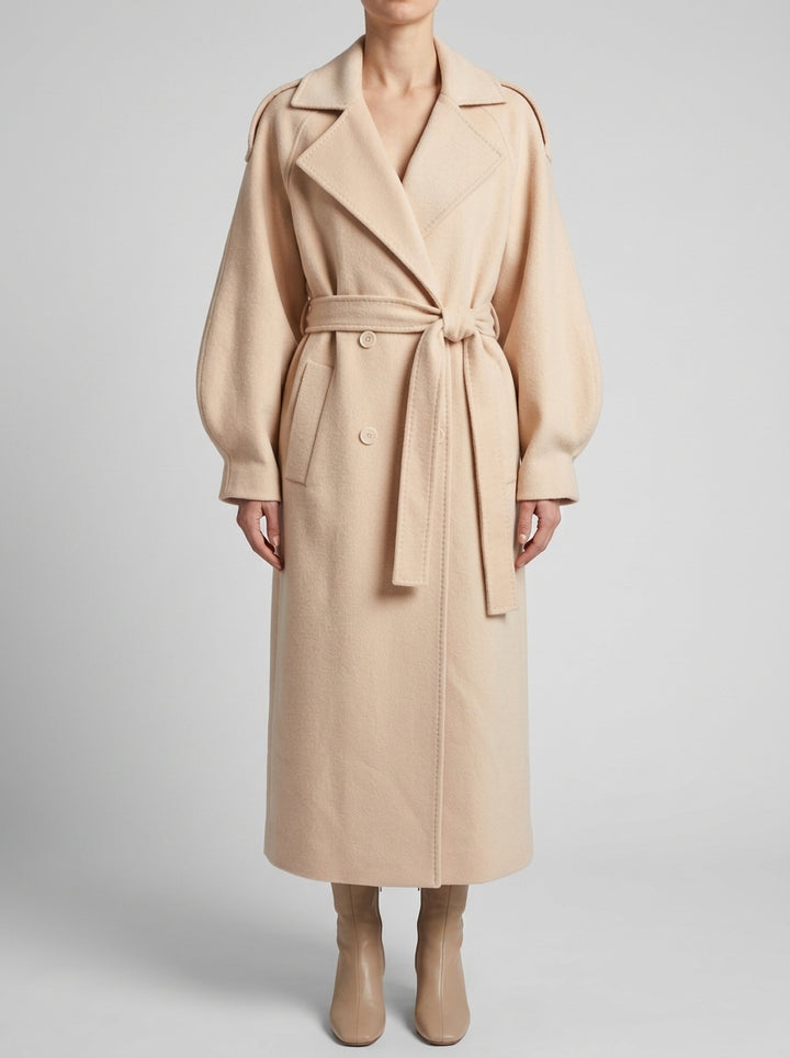 Cappotto balloon beige 