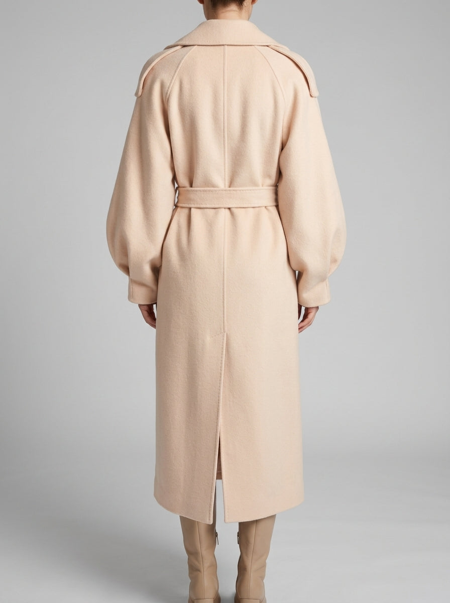 Cappotto balloon beige 