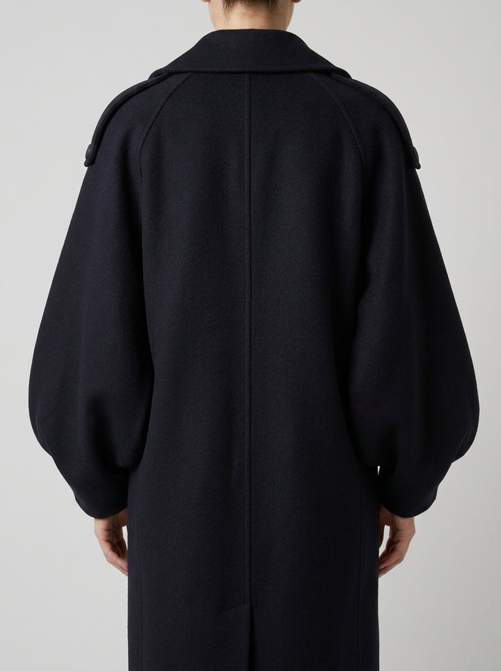 Cappotto balloon blu 