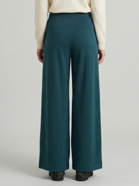 Pantaloni in jersey ottanio 