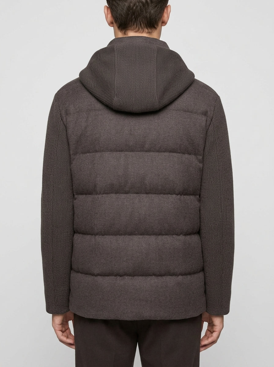GIUBBOTTTO PISTOL WOOL - BROWN 