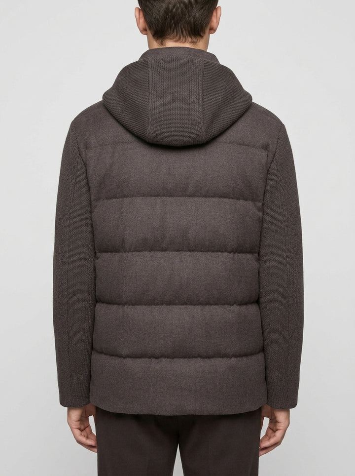GIUBBOTTTO PISTOL WOOL - BROWN 