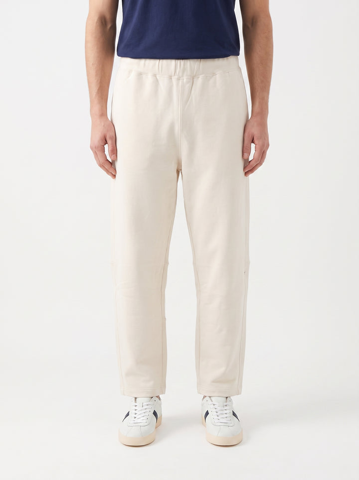 Pantalone Uomo da Tuta in Jersey Panna 