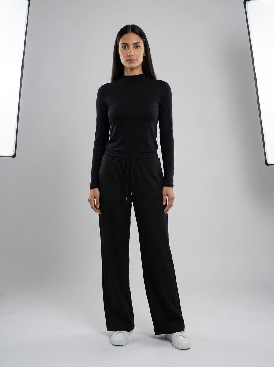 Pantalone  Nero con Coulisse 