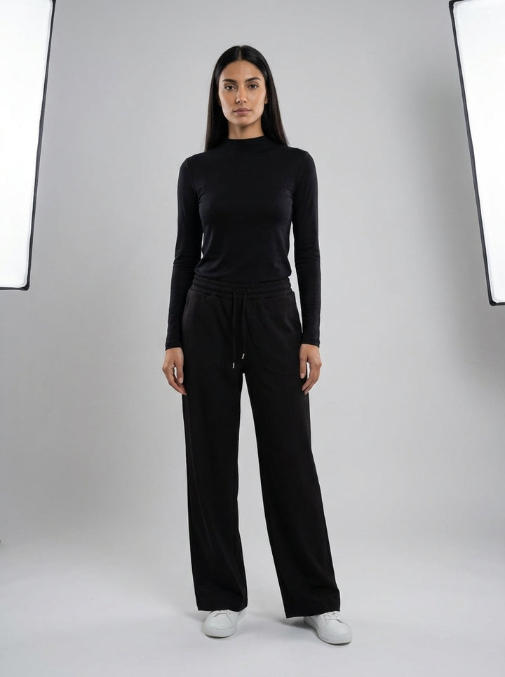 Pantalone  Nero con Coulisse 