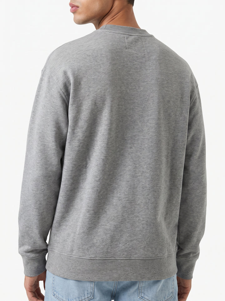 Felpa Uomo Girocollo in Cashmere Grigia 