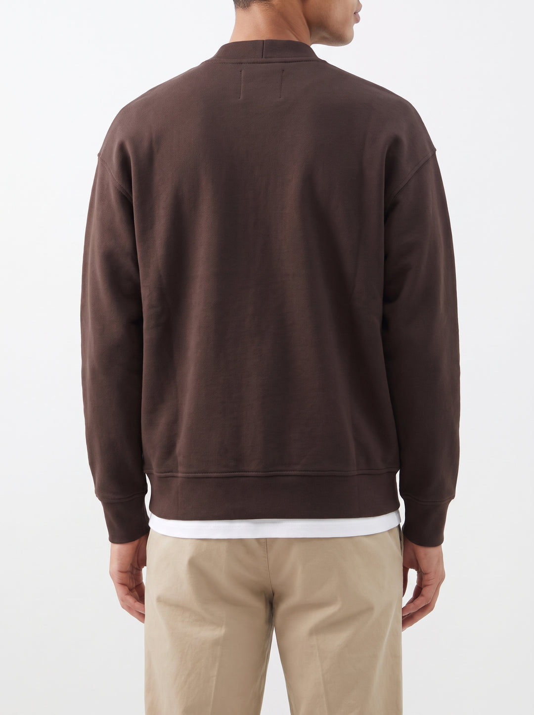 Cardigan Over Moro in Felpa 