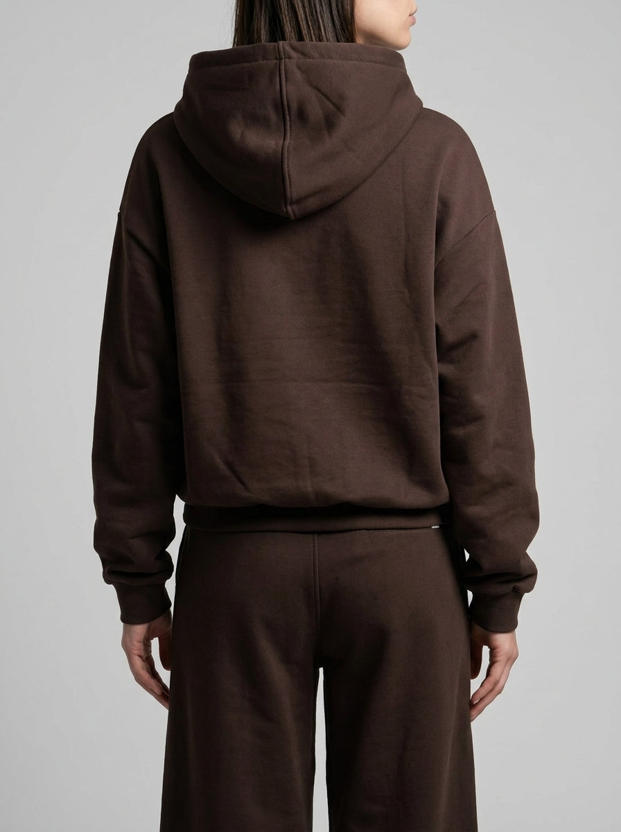 Felpa Moro Modello Bomber con Zip e Cappuccio 