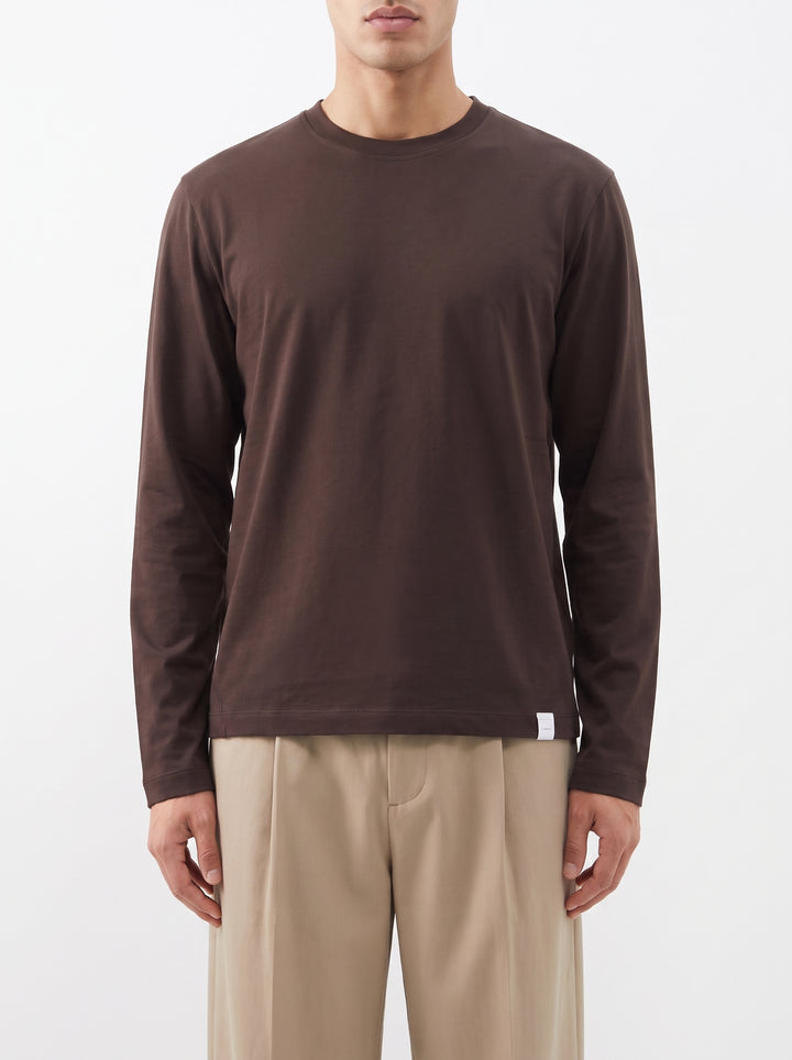 T-Shirt Uomo Longless Moro a Manica Lunga 
