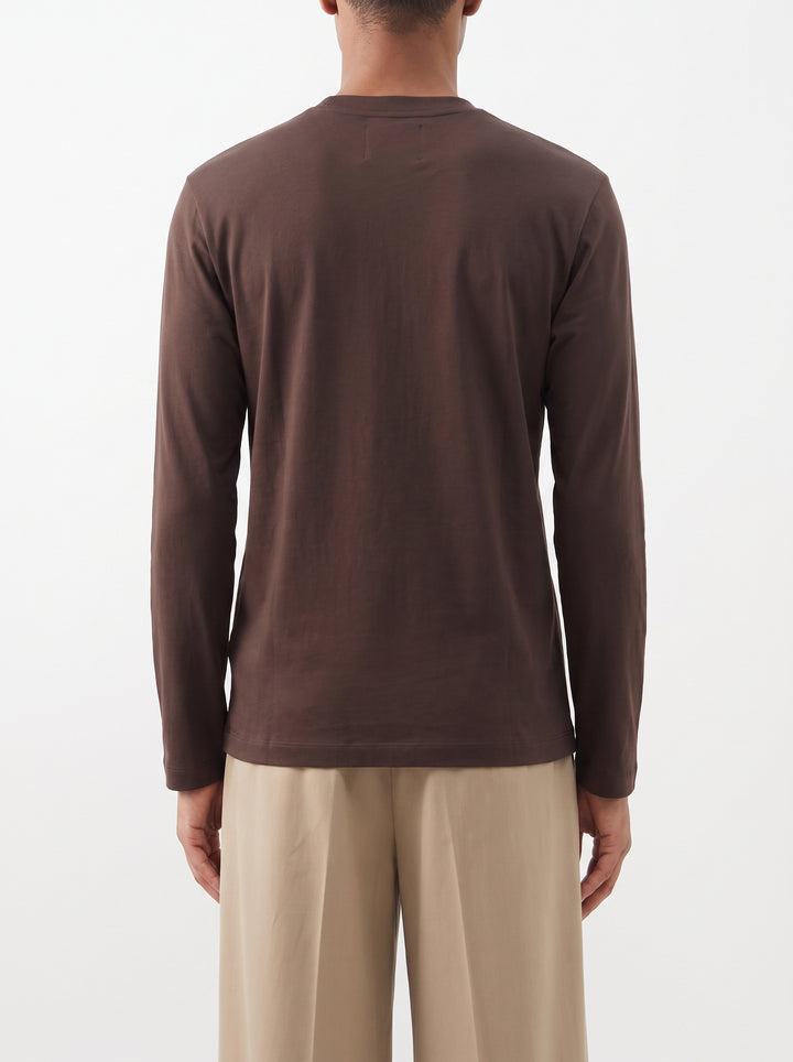 T-Shirt Uomo Longless Moro a Manica Lunga 