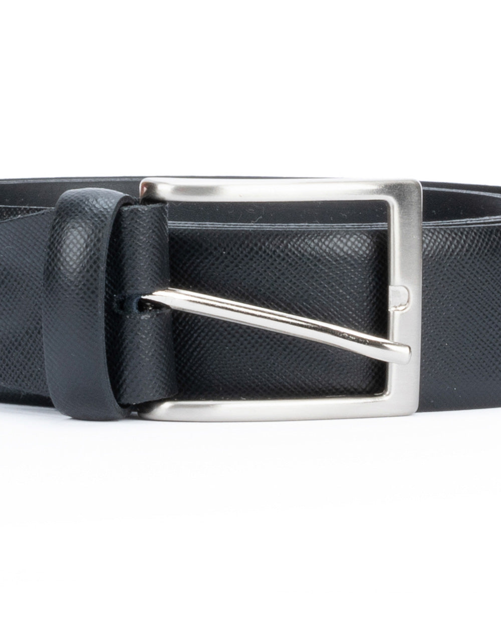 Cintura in pelle nero 