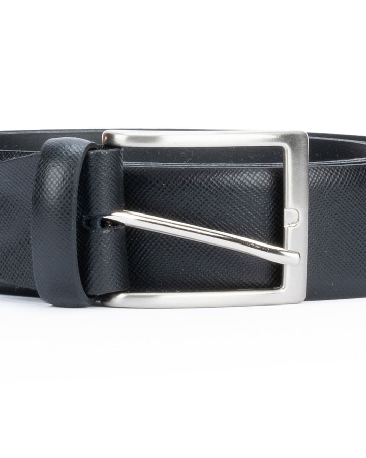 Cintura in pelle nero 