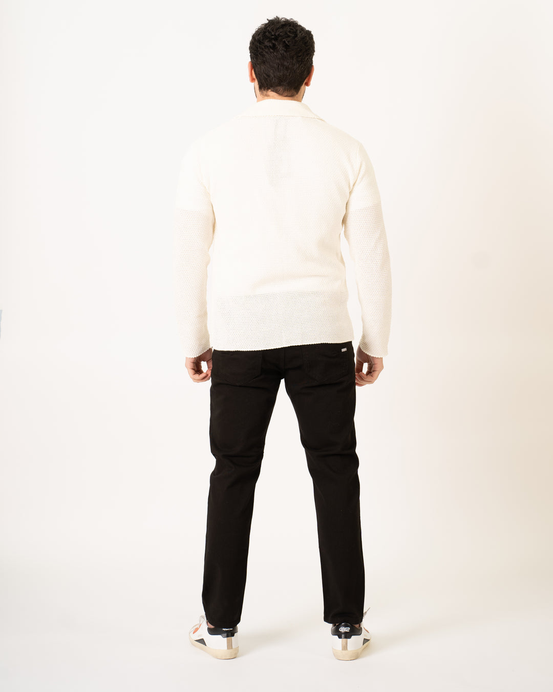 Giacca Maglia Panna 