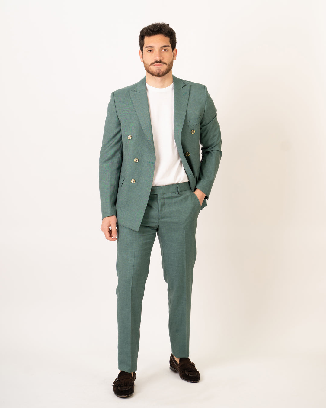 DROP LUXURY DOPPIO PETTO.VERDE