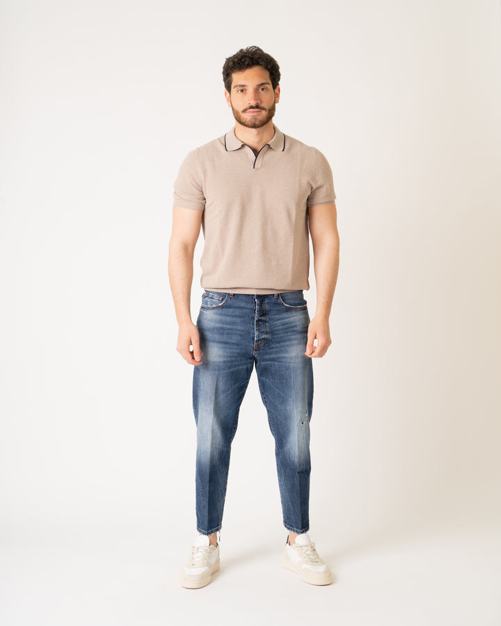 Polo Chicco di Riso Beige 