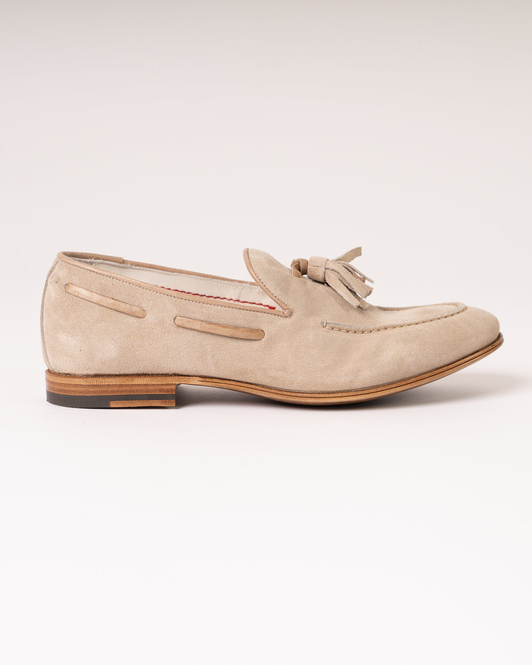 Mocassini Nappine Beige 