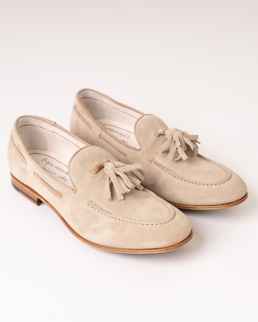 Mocassini Nappine Beige 
