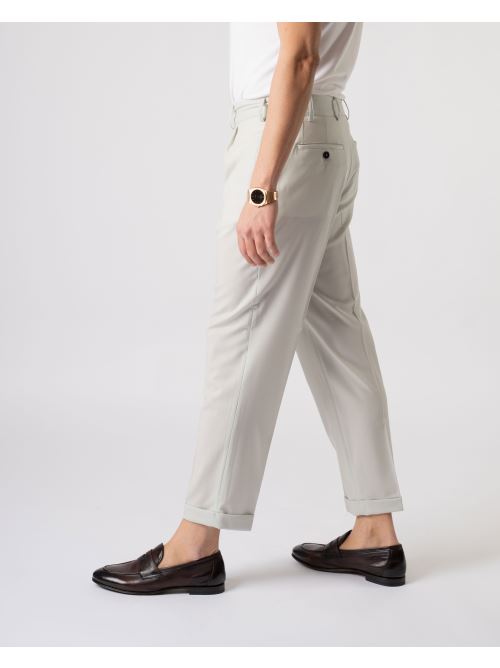 Pantalone Pence Fresco Lana Stucco