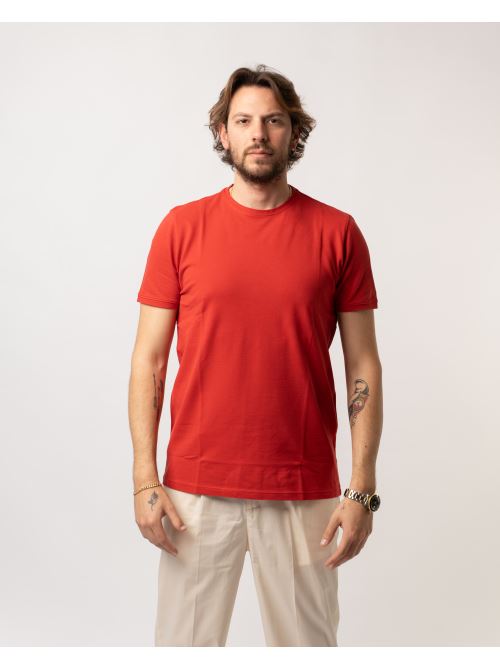 T-shirt Piquet Rosso