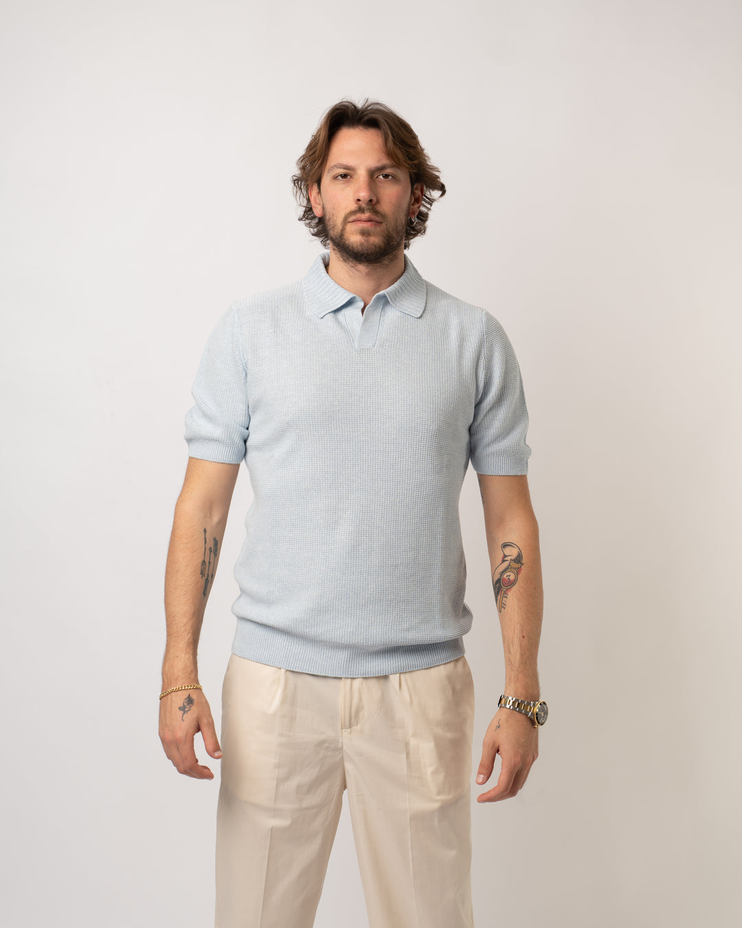 Polo Skipper Celeste 