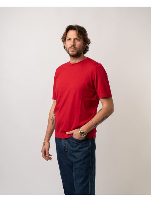 t-shirt crepe ciliegia 