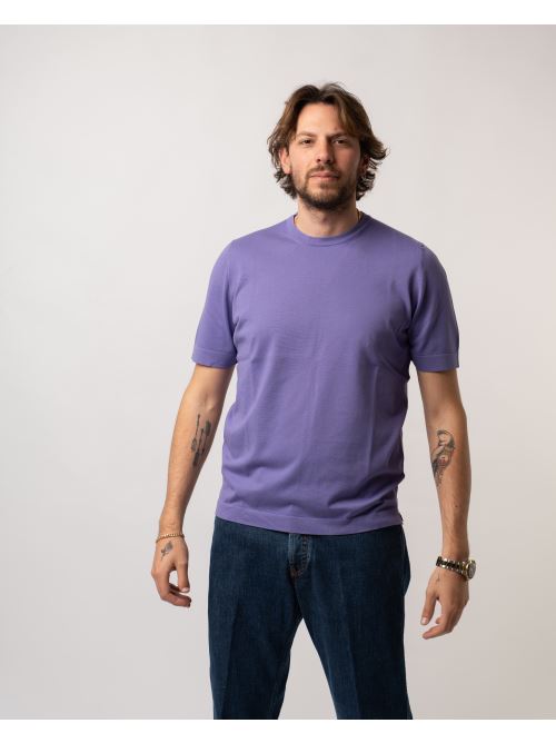 t-shirt crepe viola 