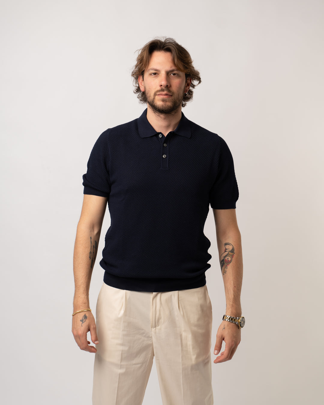Polo Chicco blu 