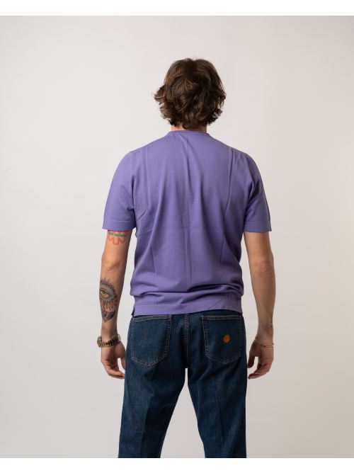 t-shirt crepe viola