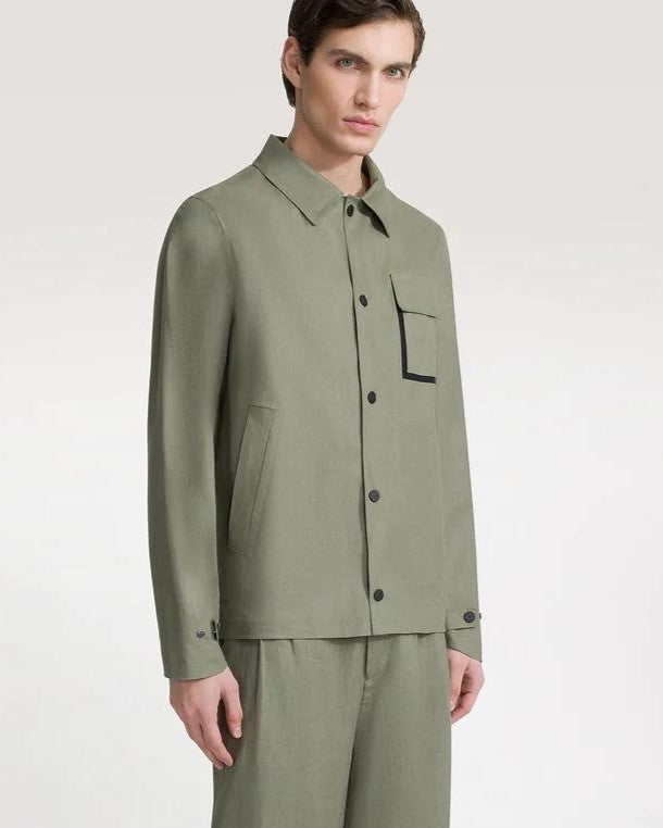 Terzilino Overshirt Verde<BR/>