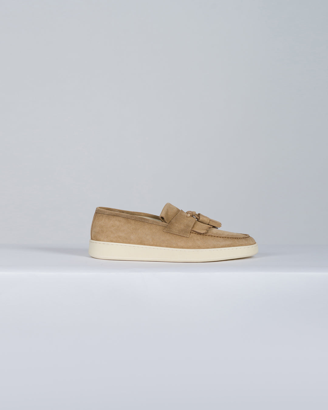 Mocassino camoscio beige 
