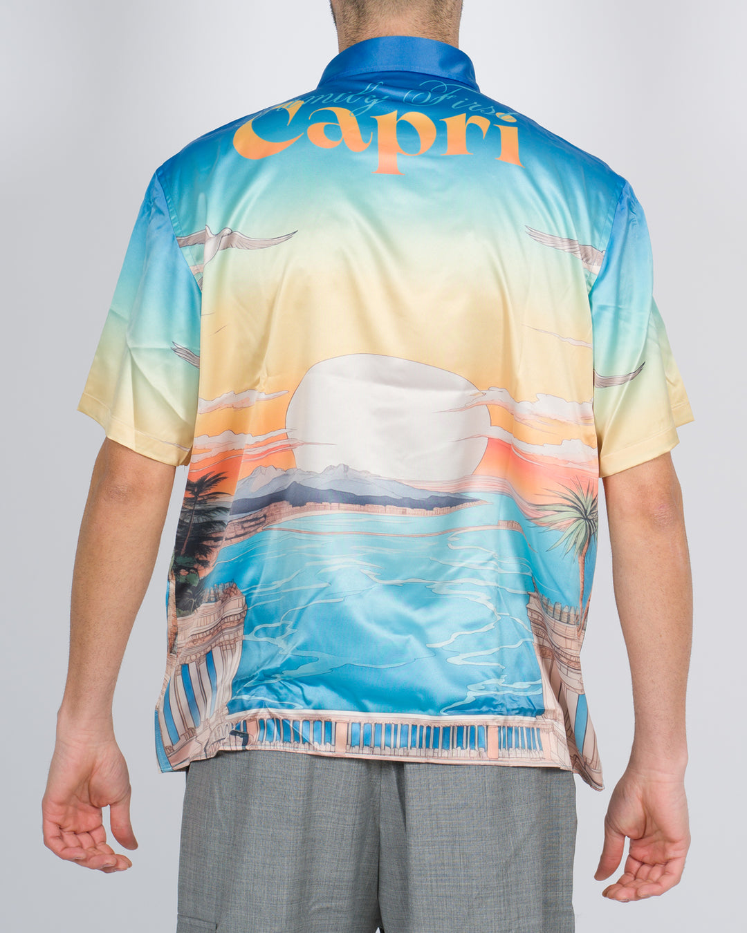 Camicia stampata capri 