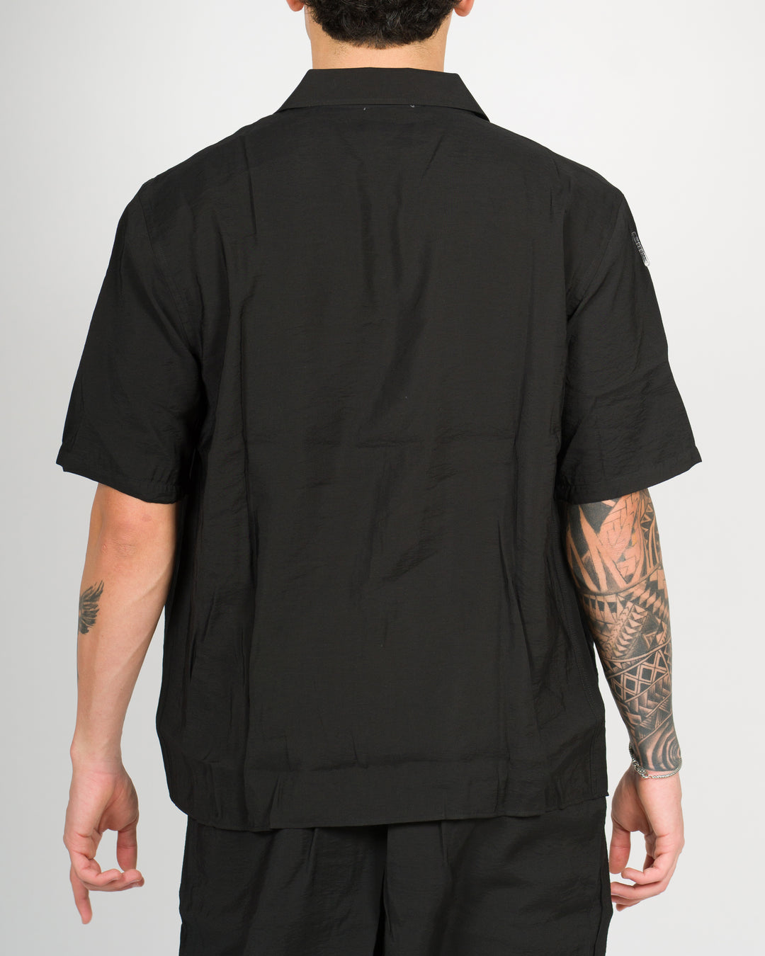 Shirt Cupro nera 